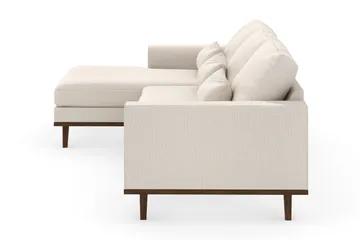 Copenhagen 4-sits Vänstervänd L-formad Divansoffa i Tyg - Beige - Möbler - Soffa - Divansoffa & schäslongsoffa - 4 sits soffa med divan