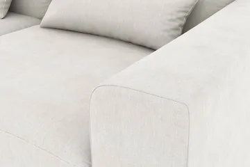 Copenhagen 4-sits Vänstervänd L-formad Divansoffa i Tyg - Ljusgrå - Möbler - Soffa - Divansoffa & schäslongsoffa - 4 sits soffa med divan