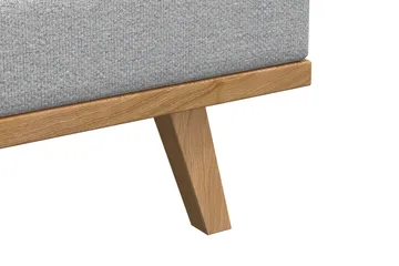 Copenhagen 4-sits Vänstervänd L-formad Divansoffa i Tyg - Ljusgrå - Möbler - Soffa - Divansoffa & schäslongsoffa - 4 sits soffa med divan