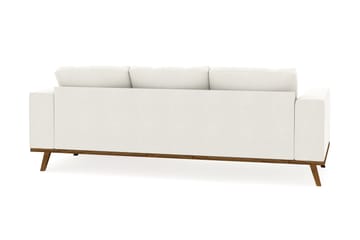 Copenhagen Compact 3-sits Vändbar L-formad Divansoffa i Tyg - Ljusgrå - Möbler - Soffa - Divansoffa & schäslongsoffa - 3 sits soffa med divan