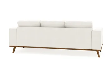 Copenhagen Compact 3-sits Vändbar L-formad Divansoffa i Tyg - Ljusgrå - Möbler - Soffa - Divansoffa & schäslongsoffa - 3 sits soffa med divan