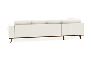 Copenhagen Compact 4-sits Vänstervänd U-formad Soffa med Divan och Schäslong i Tyg - Ljusgrå - Möbler - Soffa - Divansoffa & schäslongsoffa - 4 sits soffa med divan