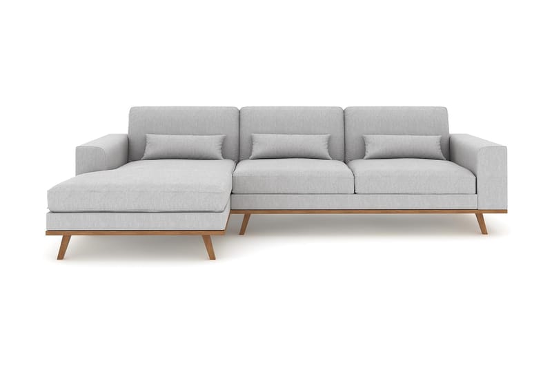 Copenhagen Divansoffa - Grå - Möbler - Soffa - Divansoffa & schäslongsoffa