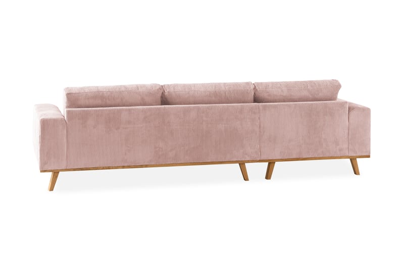 Copenhagen Divansoffa Manchester - Rosa - Möbler - Soffa - Divansoffa & schäslongsoffa - 4 sits soffa med divan