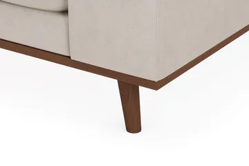 Copenhagen Premium 4-sits Vänstervänd L-formad Djup Schäslongsoffa i Tyg - Beige - Möbler - Soffa - Divansoffa & schäslongsoffa - 4 sits soffa med divan
