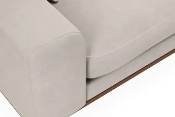 Copenhagen Premium 4-sits Högervänd L-formad Djup Divansoffa i Tyg - Beige - Möbler - Soffa - Divansoffa & schäslongsoffa - 3 sits soffa med divan