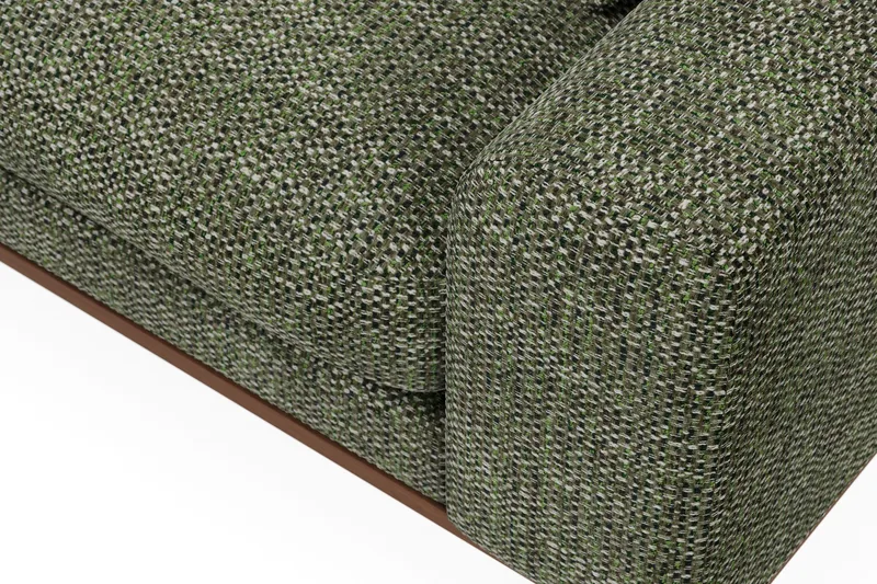 Copenhagen Premium 4-sits Vänstervänd L-formad Djup Divansoffa i Chenille - Grön - Möbler - Soffa - Divansoffa & schäslongsoffa - 4 sits soffa med divan