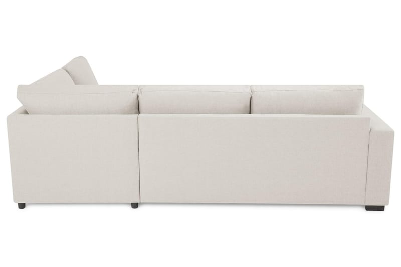Crazy 3-sits Högervänd L-formad Schäslongsoffa i Tyg - Beige - Möbler - Soffa - Divansoffa & schäslongsoffa