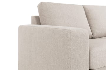 Crazy 3-sits Högervänd L-formad Schäslongsoffa i Tyg - Beige - Möbler - Soffa - Divansoffa & schäslongsoffa