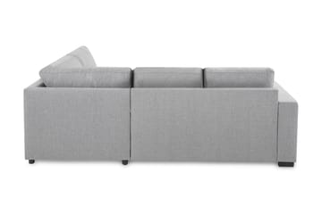 Crazy 3-sits Högervänd L-formad Schäslongsoffa i Tyg - Grå - Möbler - Soffa - Divansoffa & schäslongsoffa - 2 sits soffa med divan
