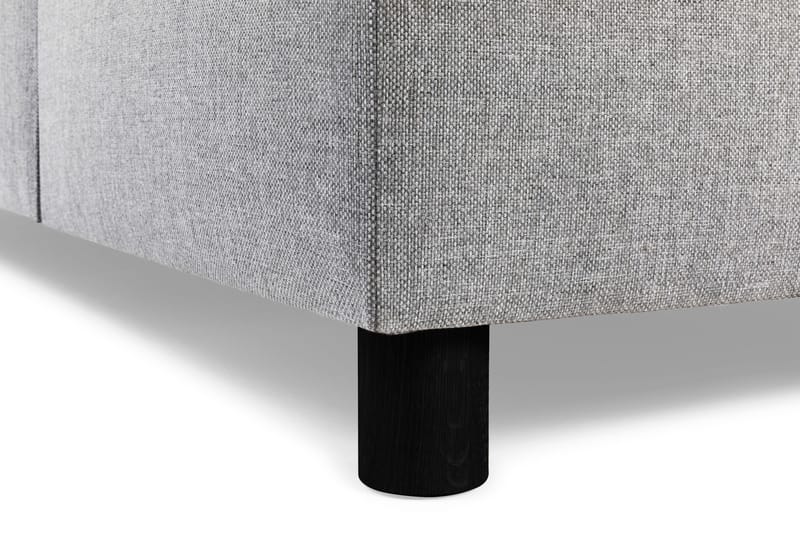 Crazy 3-sits Högervänd L-formad Schäslongsoffa i Tyg - Grå - Möbler - Soffa - Divansoffa & schäslongsoffa - 2 sits soffa med divan