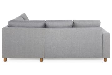 Crazy 3-sits Högervänd L-formad Schäslongsoffa i Tyg - Grå - Möbler - Soffa - Divansoffa & schäslongsoffa - 2 sits soffa med divan