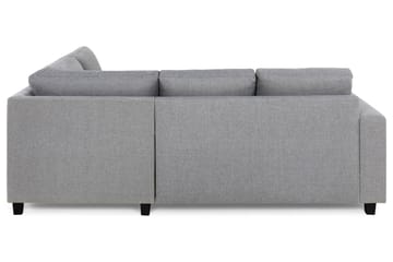 Crazy 3-sits Högervänd L-formad Schäslongsoffa i Tyg - Grå - Möbler - Soffa - Divansoffa & schäslongsoffa - 2 sits soffa med divan