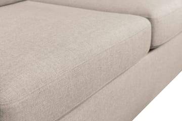 Crazy 3-sits Vändbar L-formad Divansoffa i Tyg - Beige - Möbler - Soffa - Divansoffa & schäslongsoffa - 3 sits soffa med divan