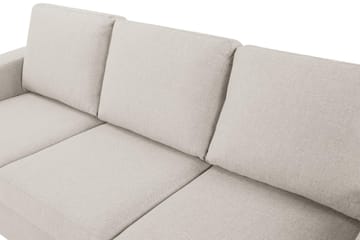 Crazy 3-sits Vändbar L-formad Divansoffa i Tyg - Beige - Möbler - Soffa - Divansoffa & schäslongsoffa - 3 sits soffa med divan