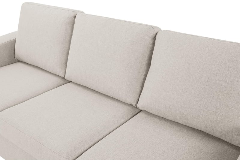 Crazy 3-sits Vändbar L-formad Divansoffa i Tyg - Beige - Möbler - Soffa - Divansoffa & schäslongsoffa - 3 sits soffa med divan
