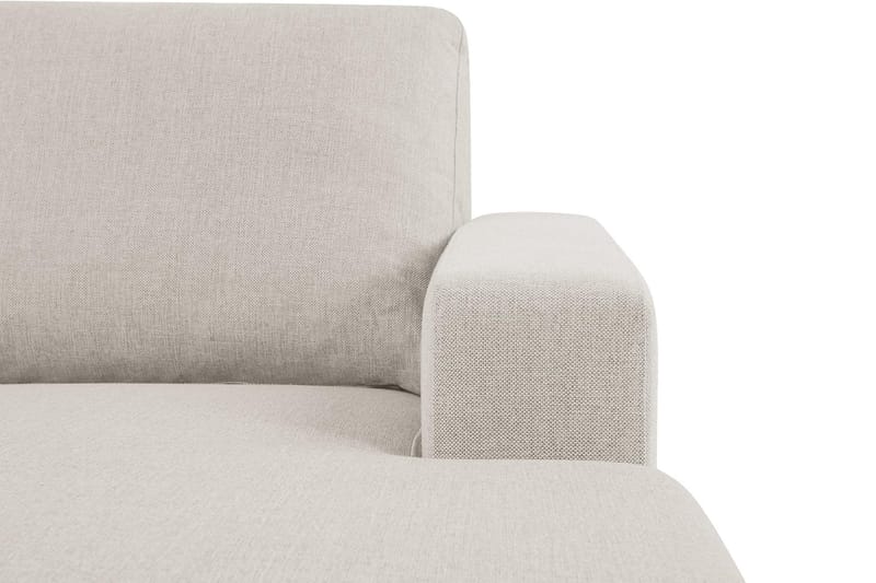 Crazy 3-sits Vändbar L-formad Divansoffa i Tyg - Beige - Möbler - Soffa - Divansoffa & schäslongsoffa - 3 sits soffa med divan