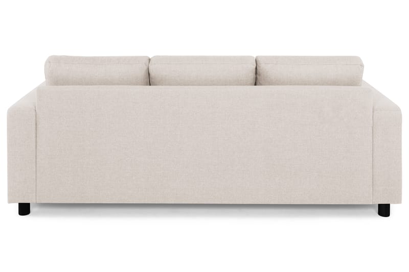 Crazy 3-sits Vändbar L-formad Divansoffa i Tyg - Beige - Möbler - Soffa - Divansoffa & schäslongsoffa - 3 sits soffa med divan