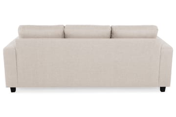 Crazy 3-sits Vändbar L-formad Divansoffa i Tyg - Beige - Möbler - Soffa - Divansoffa & schäslongsoffa - 3 sits soffa med divan
