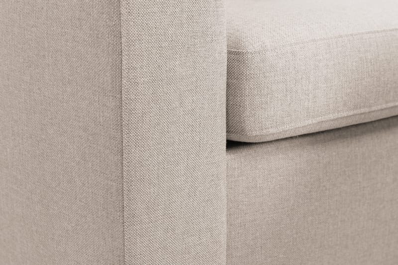 Crazy 3-sits Vändbar L-formad Divansoffa i Tyg - Beige - Möbler - Soffa - Divansoffa & schäslongsoffa - 3 sits soffa med divan