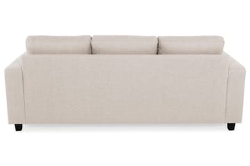 Crazy 3-sits Vändbar L-formad Divansoffa i Tyg - Beige - Möbler - Soffa - Divansoffa & schäslongsoffa - 3 sits soffa med divan