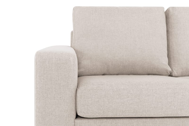 Crazy 3-sits Vändbar L-formad Divansoffa i Tyg - Beige - Möbler - Soffa - Divansoffa & schäslongsoffa - 3 sits soffa med divan