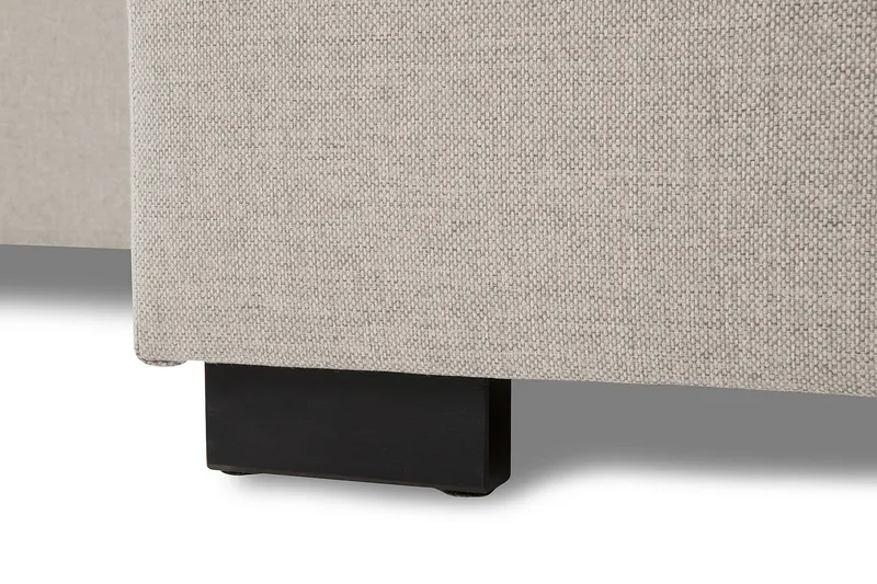 Crazy 3-sits Vändbar L-formad Divansoffa i Tyg - Beige - Möbler - Soffa - Divansoffa & schäslongsoffa - 3 sits soffa med divan