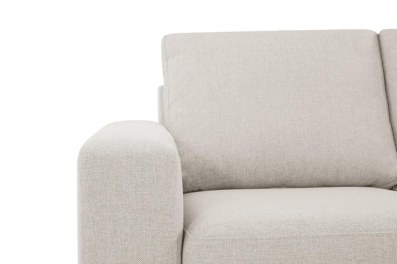 Crazy 3-sits Vändbar L-formad Divansoffa i Tyg - Beige - Möbler - Soffa - Divansoffa & schäslongsoffa - 3 sits soffa med divan