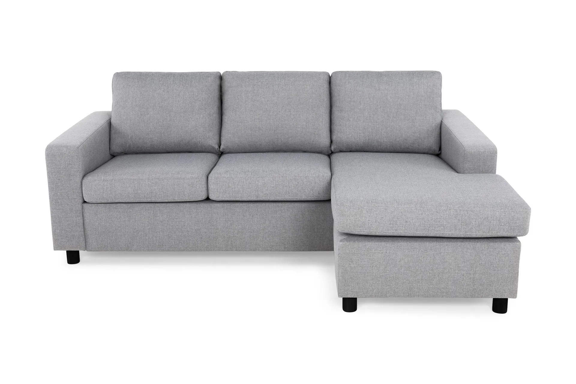 Basic Home Crazy – Grå divansoffa med vändbar divan