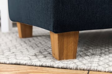 Crazy 3-sits Vänstervänd L-formad Schäslongsoffa i Tyg - Blå - Möbler - Soffa - Divansoffa & schäslongsoffa - 2 sits soffa med divan