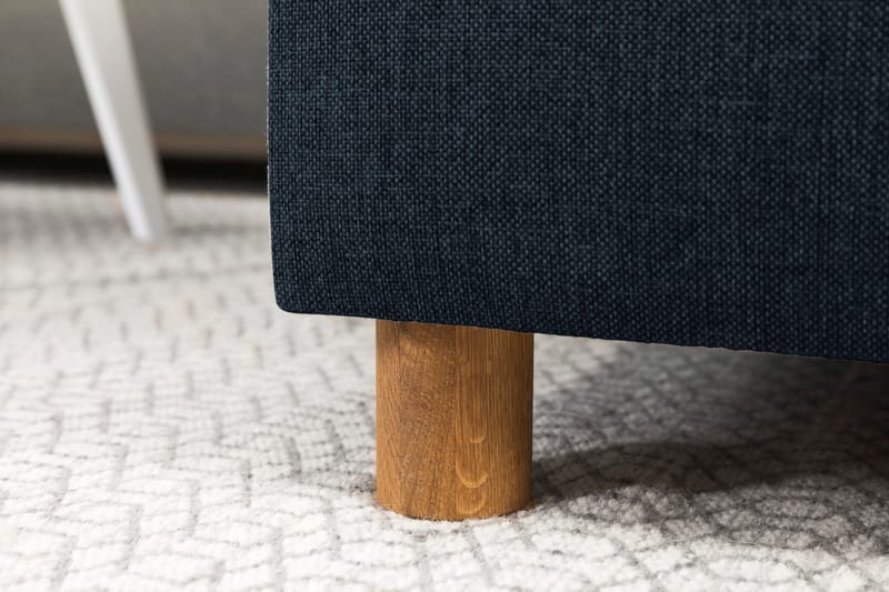 Crazy 3-sits Vänstervänd L-formad Schäslongsoffa i Tyg - Blå - Möbler - Soffa - Divansoffa & schäslongsoffa