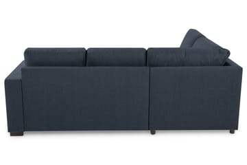 Crazy 3-sits Vänstervänd L-formad Schäslongsoffa i Tyg - Blå - Möbler - Soffa - Divansoffa & schäslongsoffa - 3 sits soffa med divan