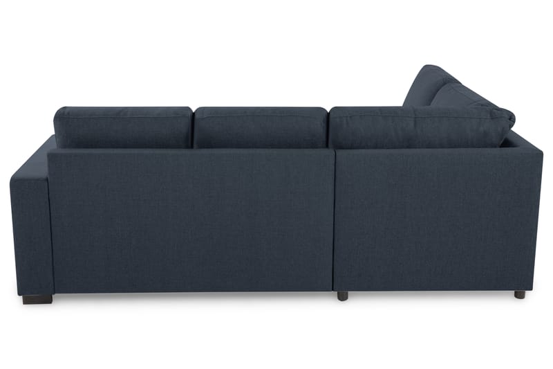 Crazy 3-sits Vänstervänd L-formad Schäslongsoffa i Tyg - Blå - Möbler - Soffa - Divansoffa & schäslongsoffa - 3 sits soffa med divan