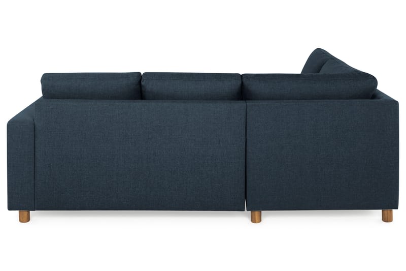 Crazy 3-sits Vänstervänd L-formad Schäslongsoffa i Tyg - Blå - Möbler - Soffa - Divansoffa & schäslongsoffa - 2 sits soffa med divan