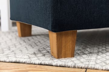 Crazy 3-sits Vänstervänd L-formad Schäslongsoffa i Tyg - Blå - Möbler - Soffa - Divansoffa & schäslongsoffa