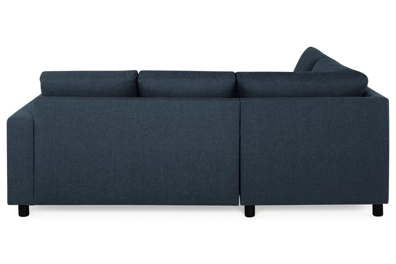 Crazy 3-sits Vänstervänd L-formad Schäslongsoffa i Tyg - Blå - Möbler - Soffa - Divansoffa & schäslongsoffa - 2 sits soffa med divan