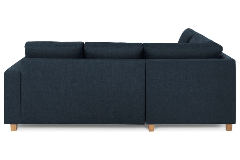 Crazy 3-sits Vänstervänd L-formad Schäslongsoffa i Tyg - Blå - Möbler - Soffa - Divansoffa & schäslongsoffa - 2 sits soffa med divan