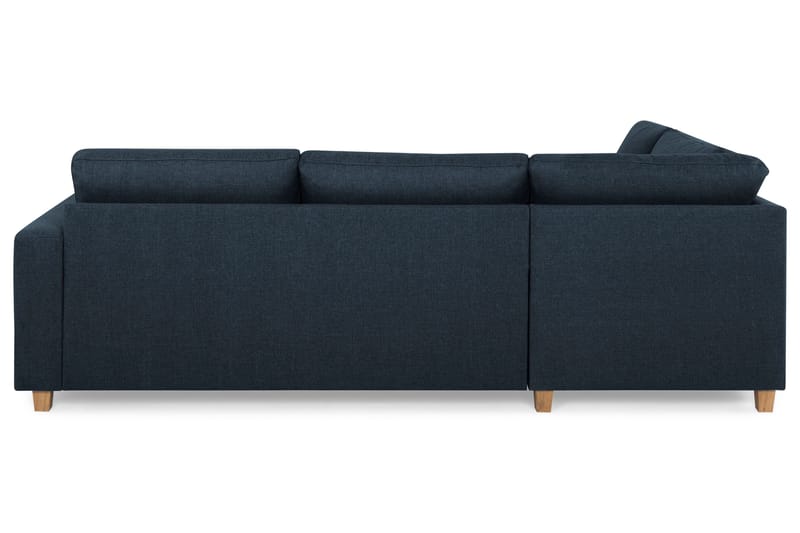 Crazy 3-sits Vänstervänd L-formad Schäslongsoffa i Tyg - Blå - Möbler - Soffa - Divansoffa & schäslongsoffa