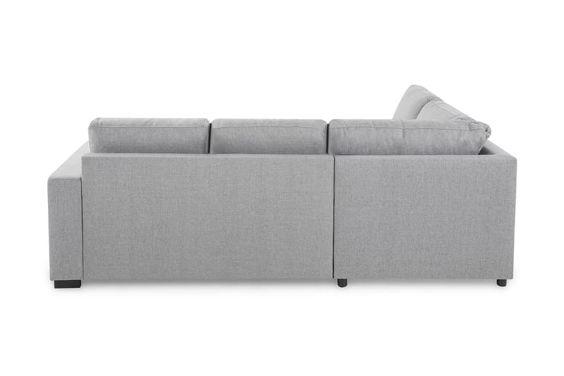 Crazy 3-sits Vänstervänd L-formad Schäslongsoffa i Tyg - Grå - Möbler - Soffa - Divansoffa & schäslongsoffa - 2 sits soffa med divan
