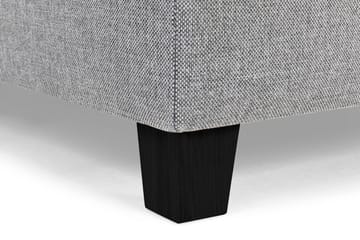 Crazy 3-sits Vänstervänd L-formad Schäslongsoffa i Tyg - Grå - Möbler - Soffa - Divansoffa & schäslongsoffa - 2 sits soffa med divan