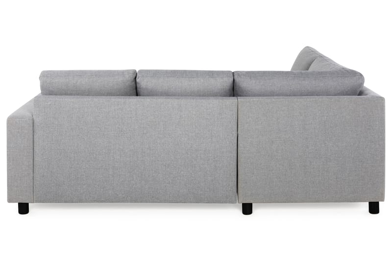 Crazy 3-sits Vänstervänd L-formad Schäslongsoffa i Tyg - Grå - Möbler - Soffa - Divansoffa & schäslongsoffa - 2 sits soffa med divan