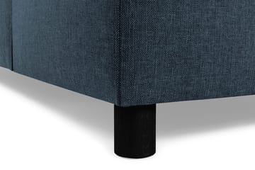 Crazy 3-sits Vänstervänd L-formad Schäslongsoffa i Tyg - Mörkblå - Möbler - Soffa - Divansoffa & schäslongsoffa - 3 sits soffa med divan
