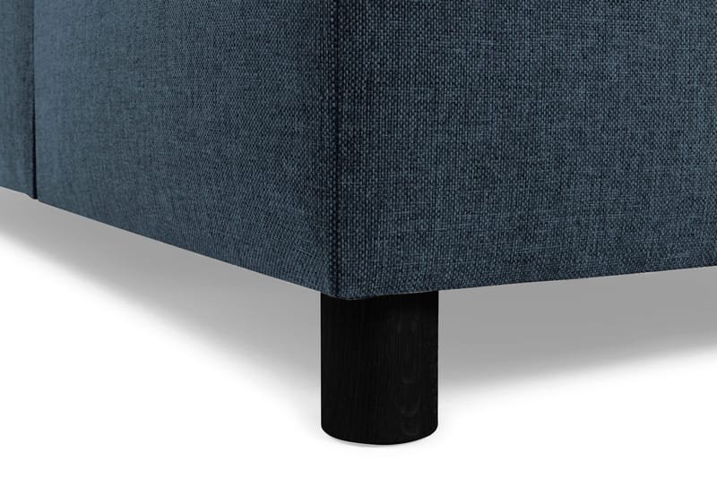 Crazy 3-sits Vänstervänd L-formad Schäslongsoffa i Tyg - Mörkblå - Möbler - Soffa - Divansoffa & schäslongsoffa - 3 sits soffa med divan