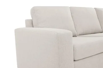 Crazy 4-sits Högervänd L-formad Schäslongsoffa i Tyg - Beige - Möbler - Soffa - Divansoffa & schäslongsoffa - 3 sits soffa med divan