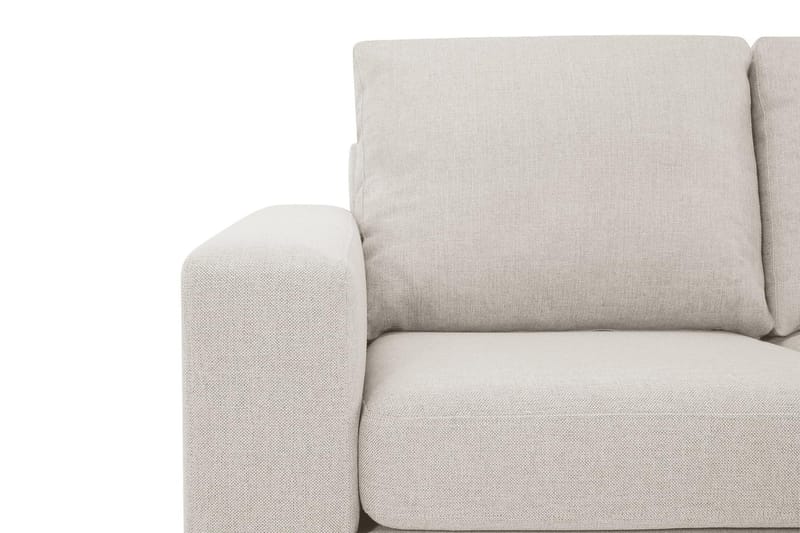 Crazy 4-sits Högervänd L-formad Schäslongsoffa i Tyg - Beige - Möbler - Soffa - Divansoffa & schäslongsoffa - 3 sits soffa med divan
