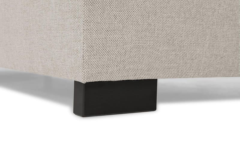 Crazy 4-sits Högervänd L-formad Schäslongsoffa i Tyg - Beige - Möbler - Soffa - Divansoffa & schäslongsoffa - 3 sits soffa med divan