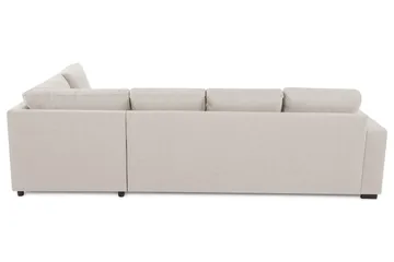 Crazy 4-sits Högervänd L-formad Schäslongsoffa i Tyg - Beige - Möbler - Soffa - Divansoffa & schäslongsoffa - 3 sits soffa med divan