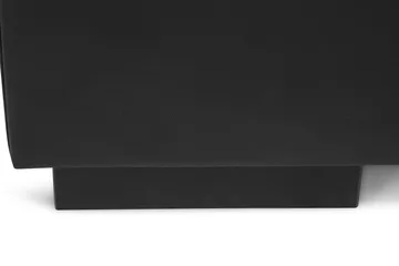 Crazy 4-sits Högervänd L-formad Schäslongsoffa i Tyg - Svart - Möbler - Soffa - Divansoffa & schäslongsoffa - 3 sits soffa med divan