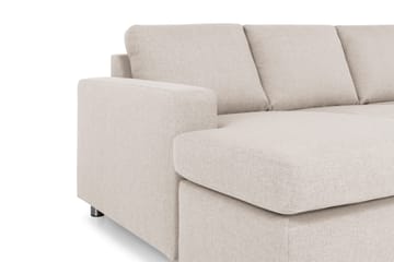 Crazy 4-sits Högervänd U-formad Large Soffa med Divan och Schäslong i Tyg - Beige - Möbler - Soffa - Divansoffa & schäslongsoffa - 4 sits soffa med divan