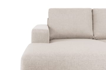 Crazy 4-sits Högervänd U-formad Large Soffa med Divan och Schäslong i Tyg - Beige - Möbler - Soffa - Divansoffa & schäslongsoffa - 4 sits soffa med divan